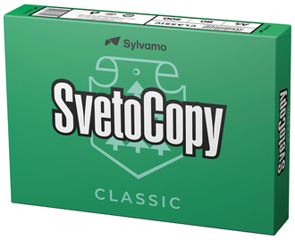 Бумага офисная SVETOCOPY CLASSIC, А4, 80 г/м2, 500 л. белизна 146%