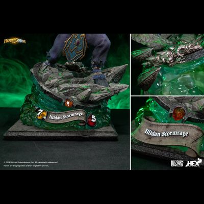 Иллидан Ярость Бури (серия Warcraft, HearthStone) - КОЛЛЕКЦИОННАЯ СТАТУЯ 1/10 Illidan Stormrage (HEXHS06) - HEX Collectibles x Blizzard