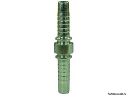 Прессниппель ремонтный ёлочка DN08, оцинк.сталь