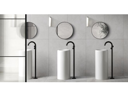 MICROCEMENT, керамогранит, 60x60 см, Серый, Матовый (8 мм), K947812R