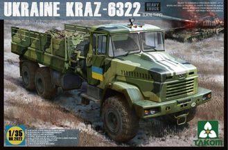 Сборная модель: (Takom 2022) Украинский грузовик Краз-6322