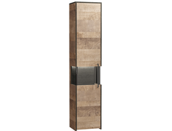 Шкаф-пенал с витриной Труовор 13.205 дуб гранж песочный