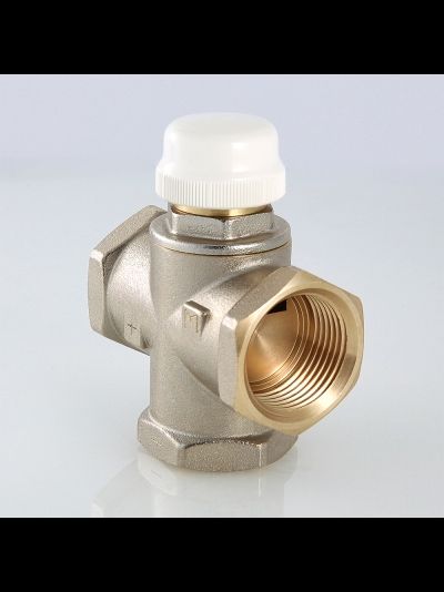 Трехходовой термостатический смесительный клапан Valtec VT.MR01 VT.MR02 VT.MR03 для теплого пола