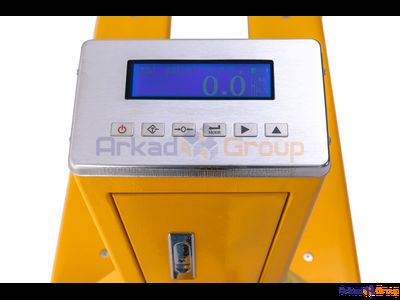 Гидравлическая тележка (рохля) с весами SBC 2500 (г/п 2,5 т, 550x1150 мм) SMART BASIC