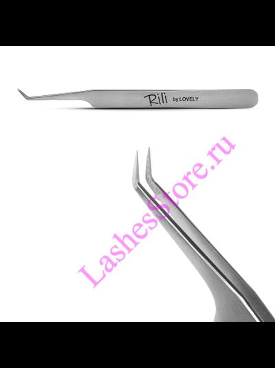 Пинцет RILI «NanoFiber» - «L 45° "7 мм"»