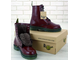 Dr. Martens 1460 бордовые (с мехом)