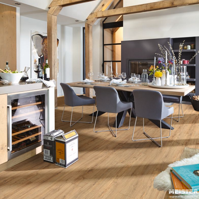 Ламинат MEISTER 6413 Дуб Nova в интерьере