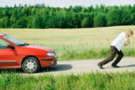 Как правильно ехать на тросе