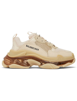 Balenciaga Triple S Sneaker Clear Sole Nude