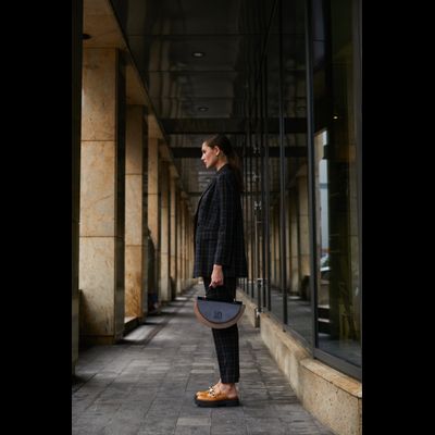 SLICY BAG 2116 Черный/фуксия