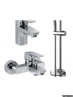 Промо-комплект Ideal Standart CERAPLAN для умыв.B0704AA смес.для ванны/душа B0718AA душ. гарнит.B0008AA B1118AA