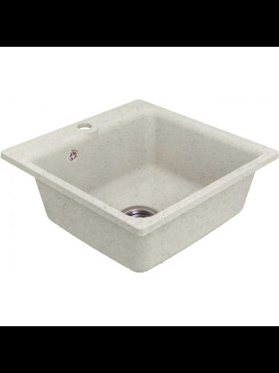 Мойка композитная GRANFEST SMART GF-SM 430 (432*432) бежевый белый песочный