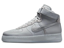 Кроссовки Nike Air Force 1 High 07 Premium Shoes Wolf Grey мужские DZ5428-001
