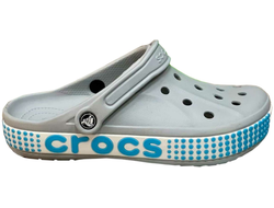 CROCS BAYABAND LOGO MOTION CLOG СЕРЫЕ