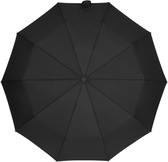 Зонт мужской складной автоматический Sponsa, ручка крючок кожа, большой купол (125см)