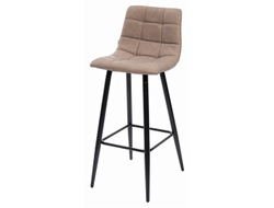 Барный стул SPICE RU-09 серо-бежевый винтаж, PU М-City