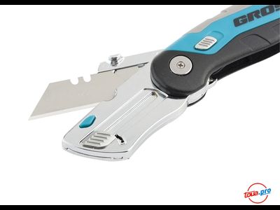 Складной ремонтно-монтажный нож, 175 мм GROSS
