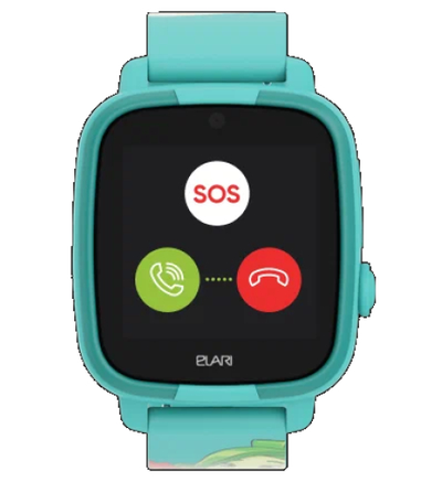 Смарт-часы детские Elari  FixiTime Fun Зеленые