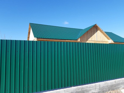 Профнастил С10, Зелёный мох:1,15*2м