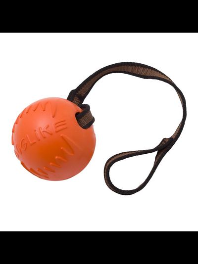Doglike Мяч С ЛЕНТОЙ средний (Оранжевый)