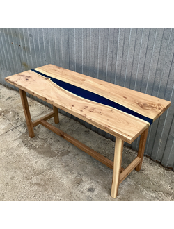 стол-река, стол из карагача, обеденный стол, письменный стол, стол массив, стол на кухню, карагач