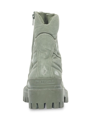 Ботинки Balenciaga Combat Strike Green Olive