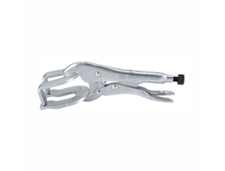 Зажим с фиксатором 230 мм, с U-образными губками KING TONY 6665-09