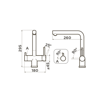СМЕСИТЕЛЬ OMOIKIRI TAKAMATSU