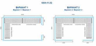 Камера холодильная POLAIR КХН-11,02 (1960х3160х2200) 80 мм