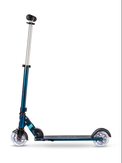 Самокат Micro Sprite жемчужно-зелёный LED