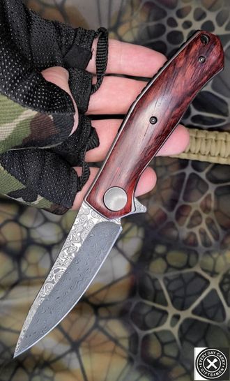 Cкладной нож Kershaw 4020 Concierge damascus wood