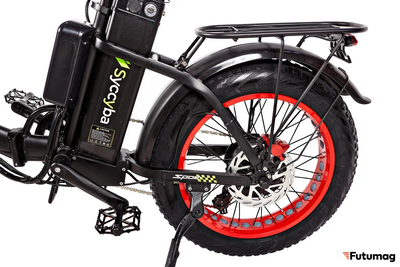 Электровелосипед Syccyba H2 (F11) DUAL 20AH красный