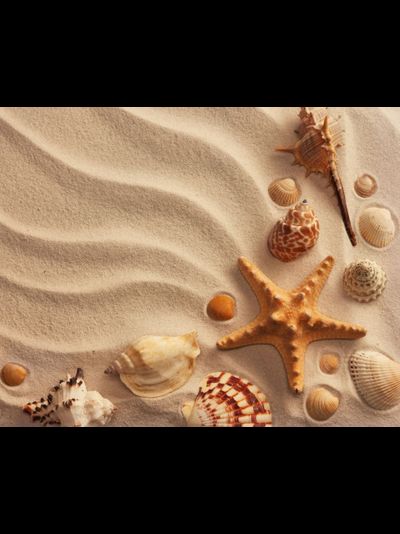 Купить греющую картину с фото на песке