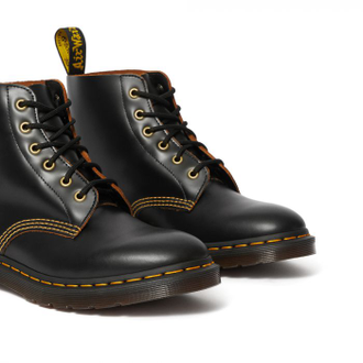 Ботинки Dr.Martens 101 Vintage Smooth черные