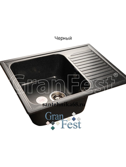 Керамическая мойка Granfest Гранфест GF-S645L реверсивная 1 секционная мойка