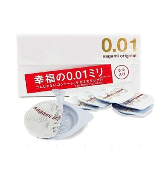 Супер тонкие презервативы Sagami Original 0.01 - 5 шт. Производитель: Sagami, Япония