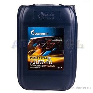 Масло  Gazpromneft Diesel Extra 10W40 полусинтетическое 20 л 2389901229 купить в Туле на Марата 100