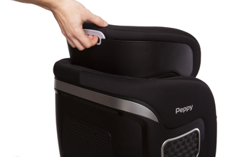 Автокресло 0-36 кг Peppy Genius 360 Isofix Black