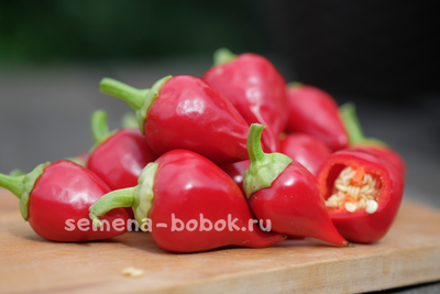 Перец полуострый Клубничка (10 шт)