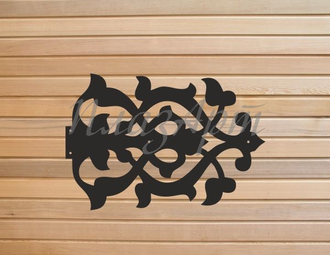 петля узорная на ворота