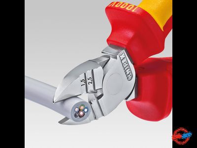 Кусачки боковые для удаления изоляции KNIPEX KN-1426160 160 мм