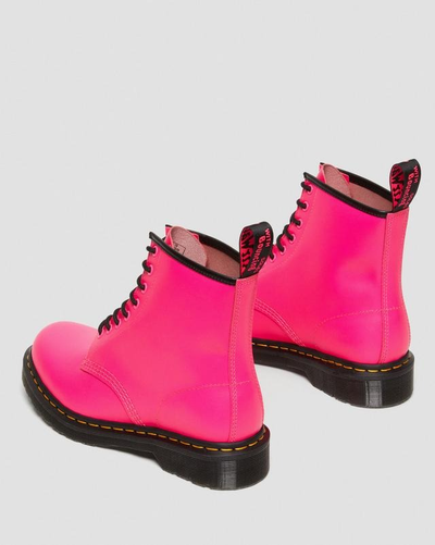 Ботинки Dr Martens 1460 Smooth Leather Lace Up Pink
