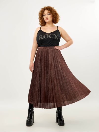 Нарядная юбка-плиссе