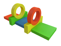 Мягкий спортивный модуль ROMANA «Два колеса» ДМФ-МК-07.89.10