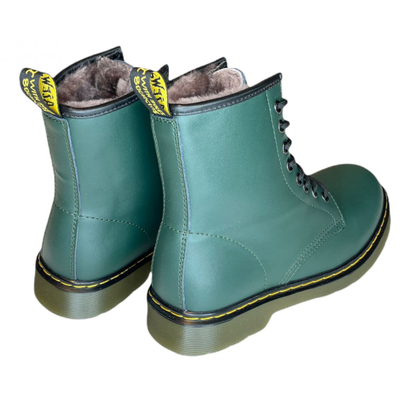 Ботинки Dr. Martens 1460  SMOOTH VEGAN С МЕХОМ