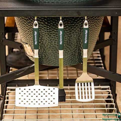 Набор BBQ для гриля Big Green Egg лопатки и кисточка, 127655