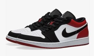 Nike Air Jordan 1 Low Bred Toe Арт 15