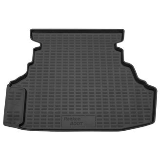 Коврик в багажник пластиковый (черный) для Toyota Camry (06-11)  (Борт 4см)