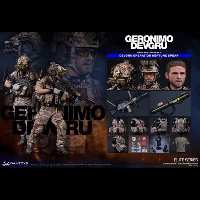 ПРЕДЗАКАЗ - Пулеметчик DEVGRU, операция "Копье Нептуна" - Коллекционная ФИГУРА 1/6 DEVGRU Operation Neptune Spear Geronimo MK46 MOD1 Gunner (78107) - DAMTOYS ?ЦЕНА: 32600 РУБ.?