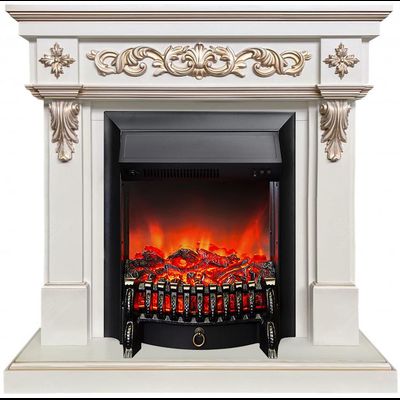 Электрокамин Глория WT с очагом Fobos